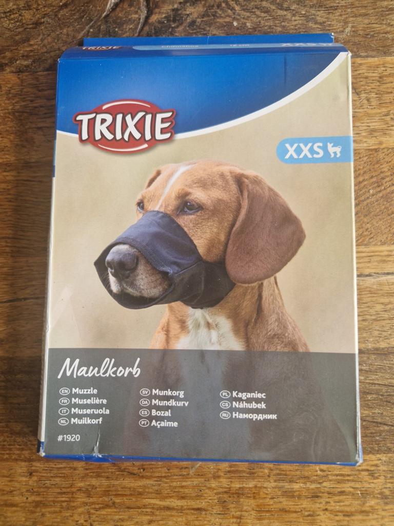 Trixie muilkorf - snuitje 12 cm. Kleine honden, Dieren en Toebehoren, Honden-accessoires, Ophalen of Verzenden, Nieuw