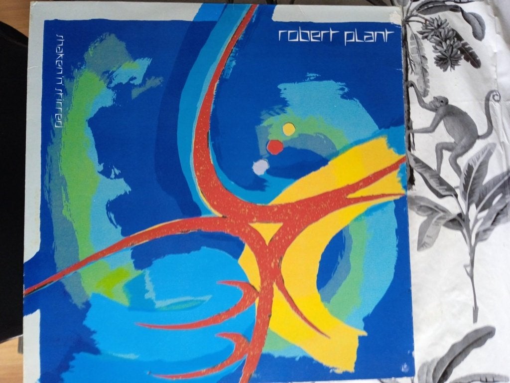 Robert Plant (Led Zeppelin) - Shaken 'N' Stirred LP (1985), 1980 - 1989, Zo goed als nieuw, 12 inch, Inclusief binnenhoes