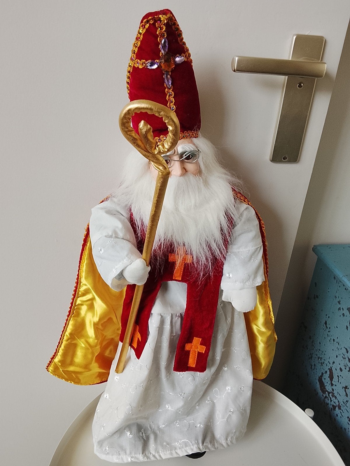 grote vintage Sinterklaas, Diversen, Ophalen of Verzenden, Gebruikt