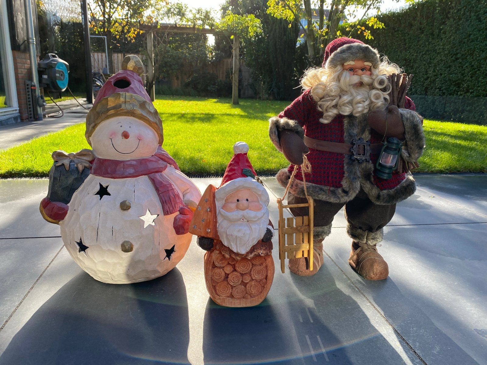 Grote en zware kerst poppen, Diversen, Ophalen, Gebruikt
