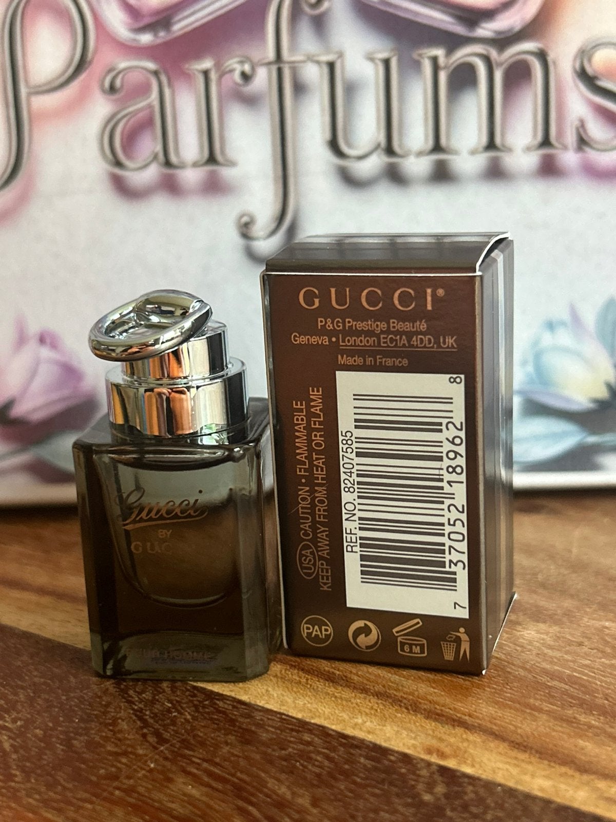 Gucci by Gucci pour homme miniatuur 5ml edt, Ophalen of Verzenden, Nieuw