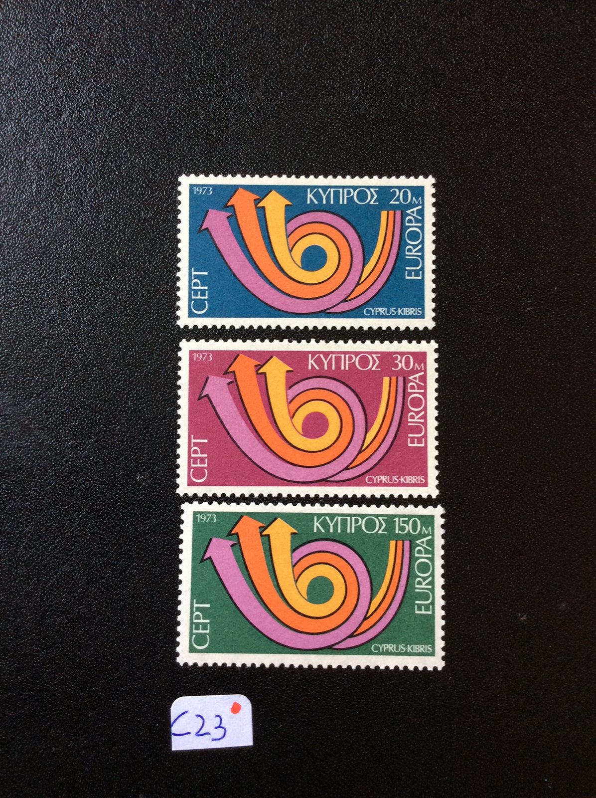 Cyprus postzegels 1973 pfr Mi 389/1, Ophalen of Verzenden, Overige landen, Postfris
