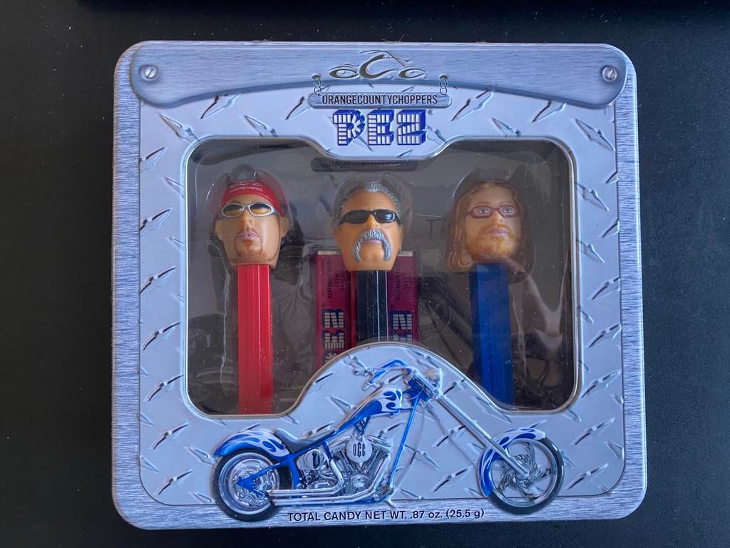PEZ box orange county choppers, Ophalen of Verzenden, Zo goed als nieuw