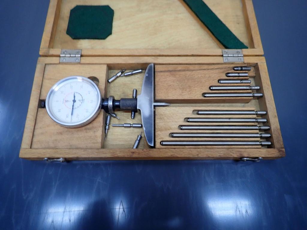 Dieptemeter / binnenmeter 100mm, Niet ingevuld, Gebruikt, Afstand, Niet ingevuld