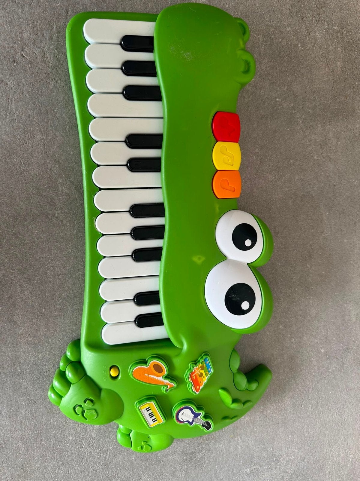 Interactief kinderkeyboard / piano groen, Kinderen en Baby's, Speelgoed | Overig, Ophalen, Zo goed als nieuw, Jongen of Meisje
