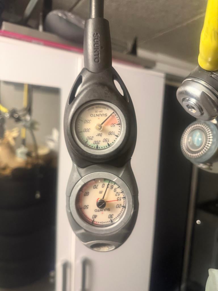 Mares Proton Ice automaatset met Suunto console, Watersport en Boten, Duiken, Ophalen of Verzenden, Gebruikt, Overige typen
