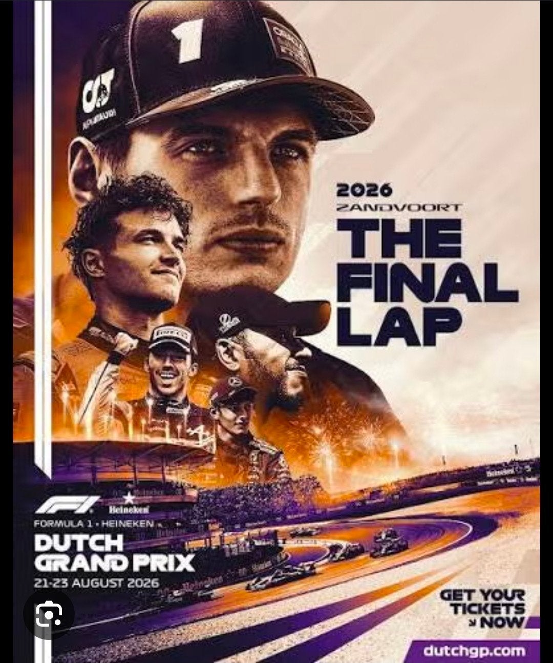 GEZOCHT: F1 Dutch GP Zandvoort Zondag 23 augustus Tickets, Twee personen