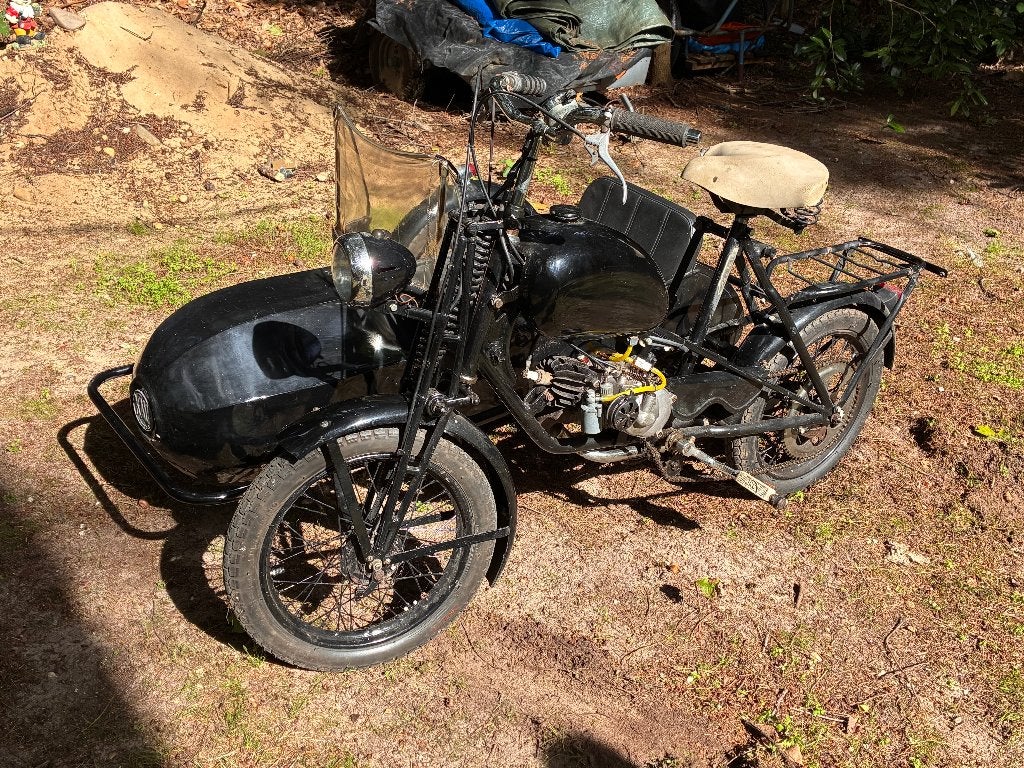 Te koop een zijspanmotor, Motoren, 90 cc, Gebruikt, Particulier, Overig