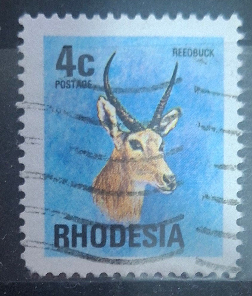 Rhodesie Postzegel (B3-P36), Ophalen of Verzenden, Overige landen, Gestempeld