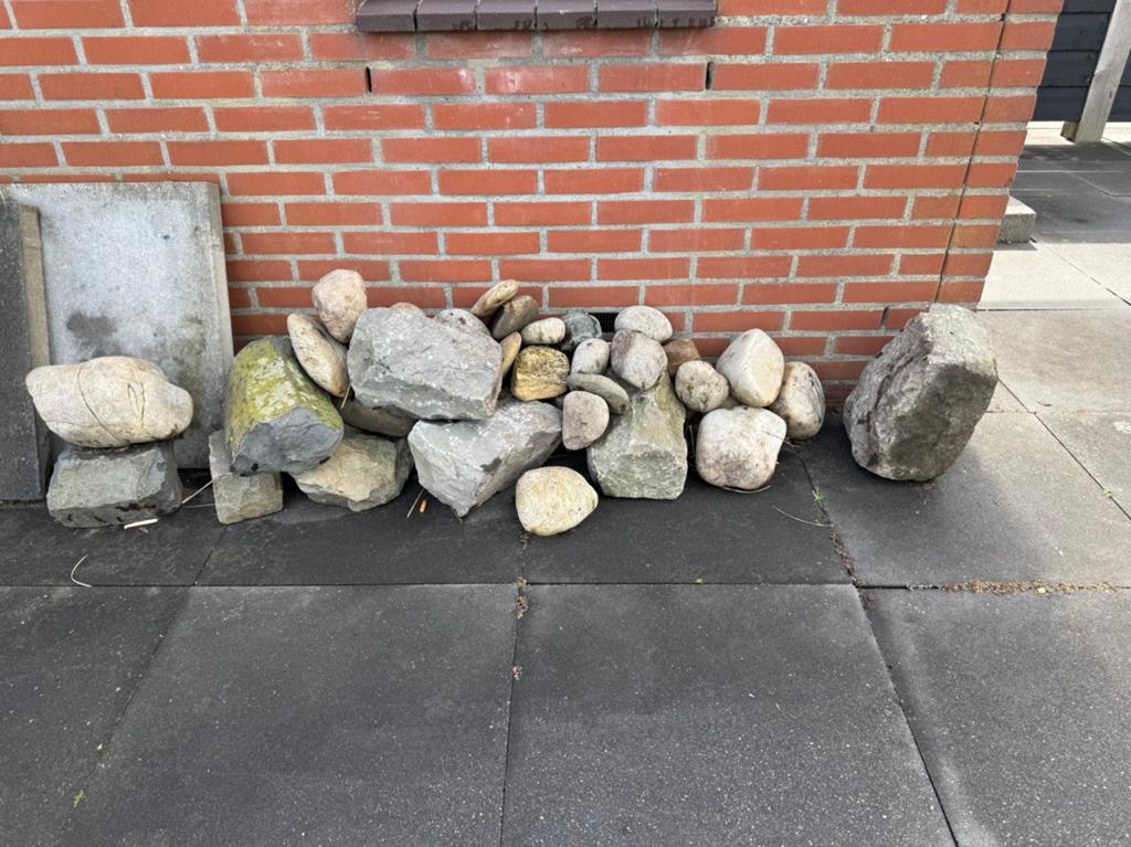 GRATIS AFHALEN, partij rotsen/stenen, Tuin en Terras, Ophalen, Gebruikt