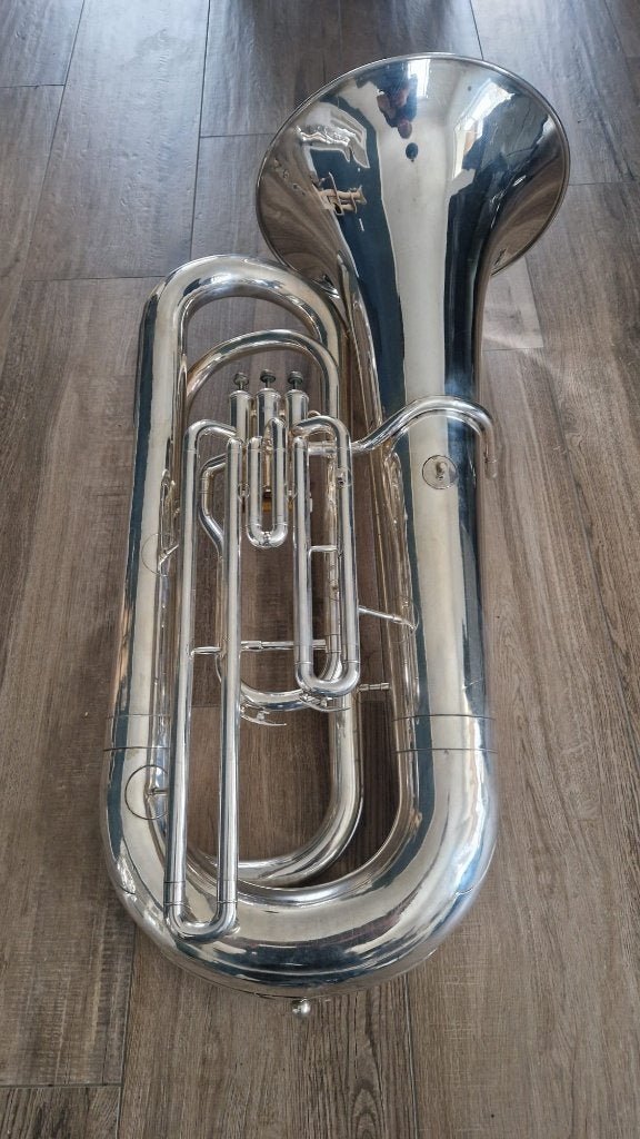 Yamaha YBB 201S, Ophalen of Verzenden, Gebruikt, Bes-tuba