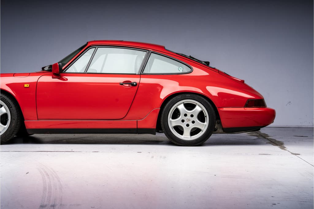 Porsche 911 964 Carrera 4 Coupé | Cup velgen | Sunroof, foto 10