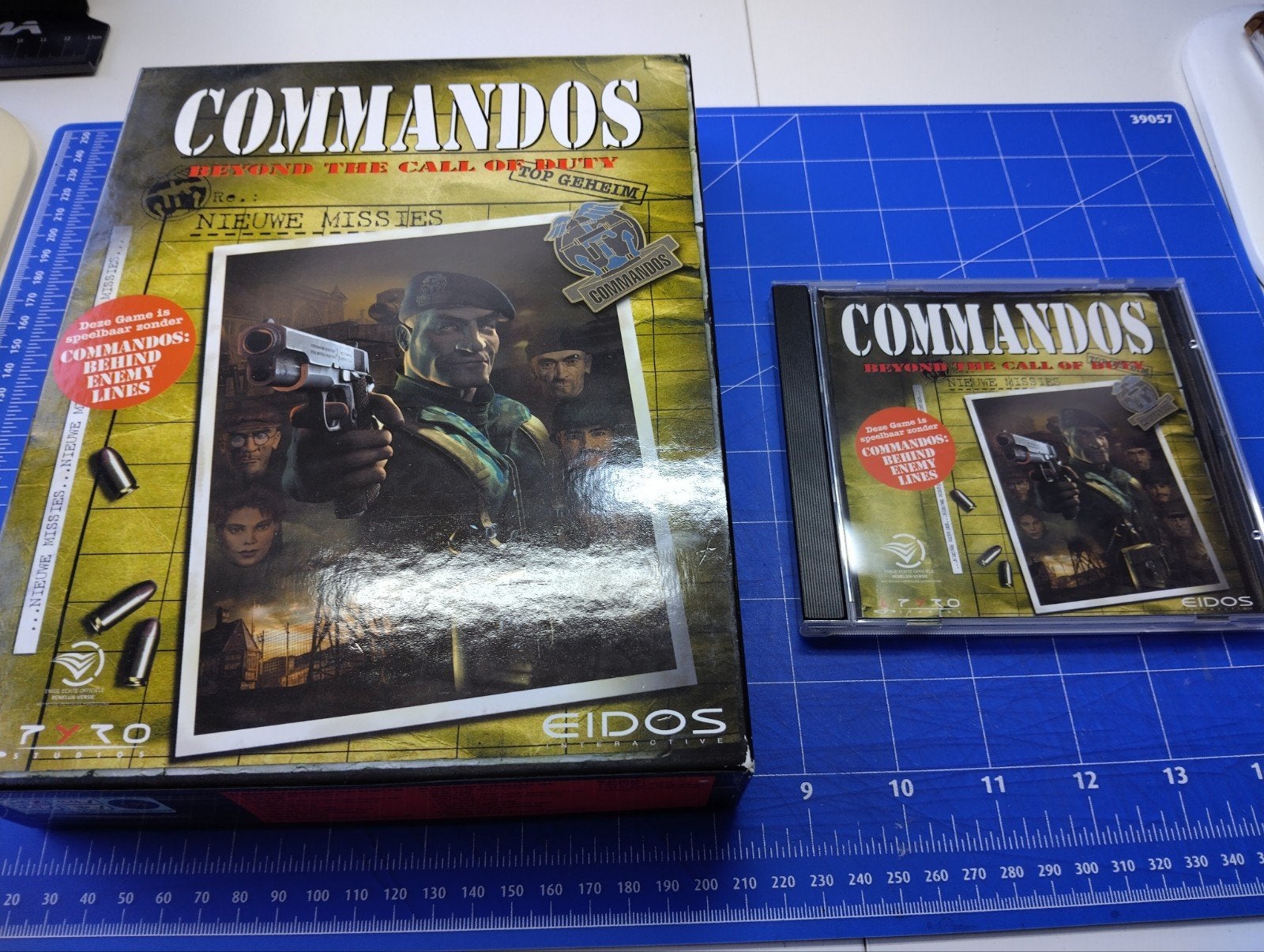 Commandos Beyond the call of duty (big box), 1 speler, Ophalen of Verzenden, Zo goed als nieuw, Vanaf 18 jaar