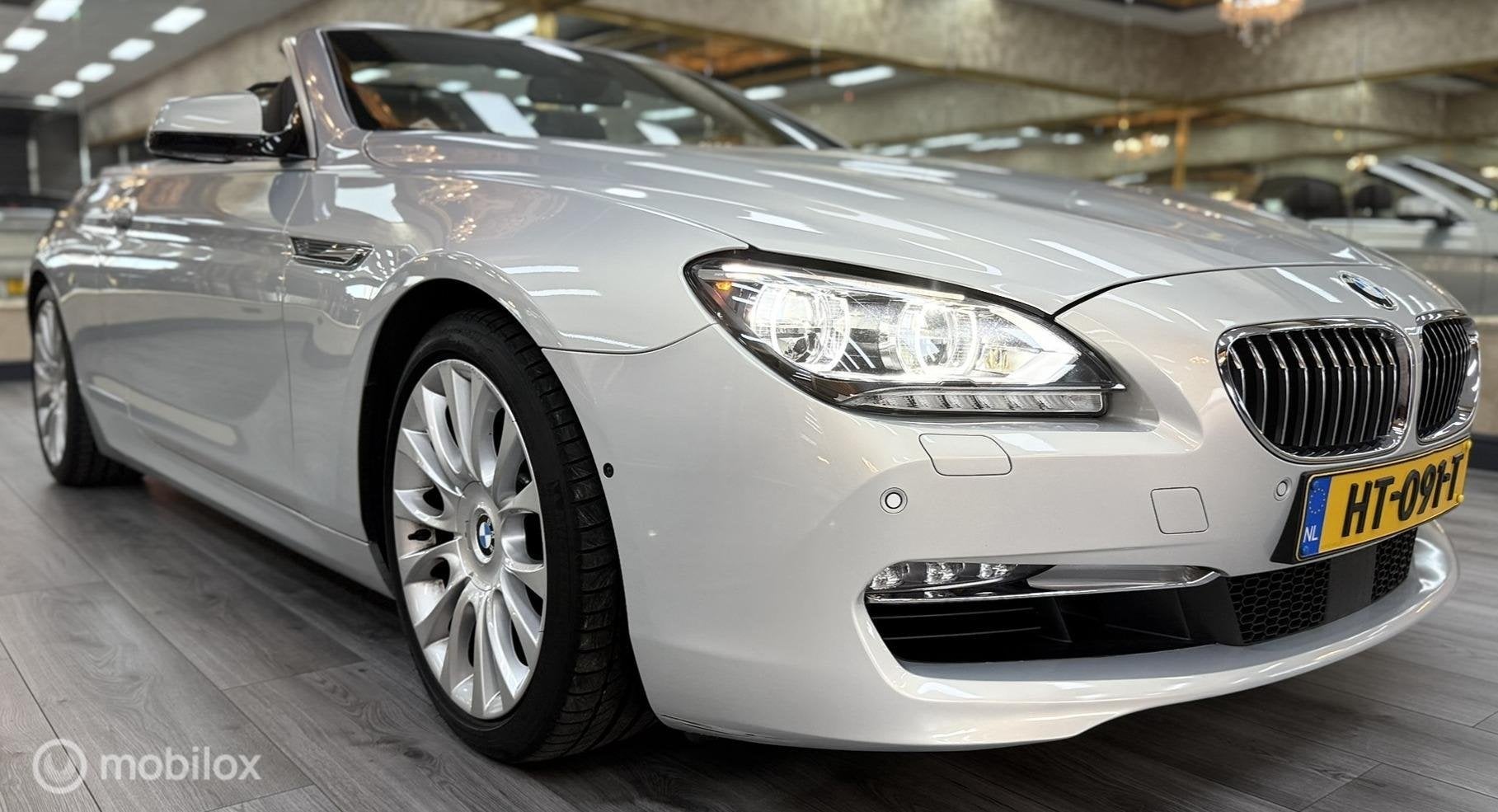 BMW 6-serie Cabrio 640i, Auto's, Achterwielaandrijving, Gebruikt, Euro 6, Cabriolet