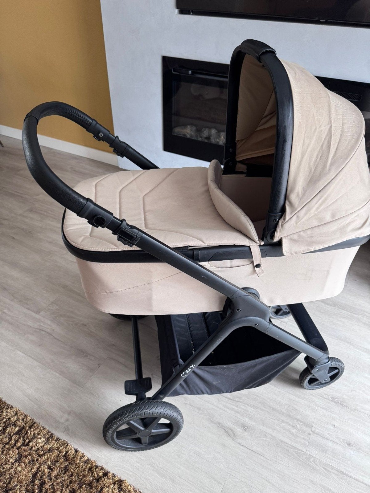 3 in 1 kinderwagen + isofix, Met autostoeltje, Ophalen of Verzenden, Zo goed als nieuw, Kinderwagen