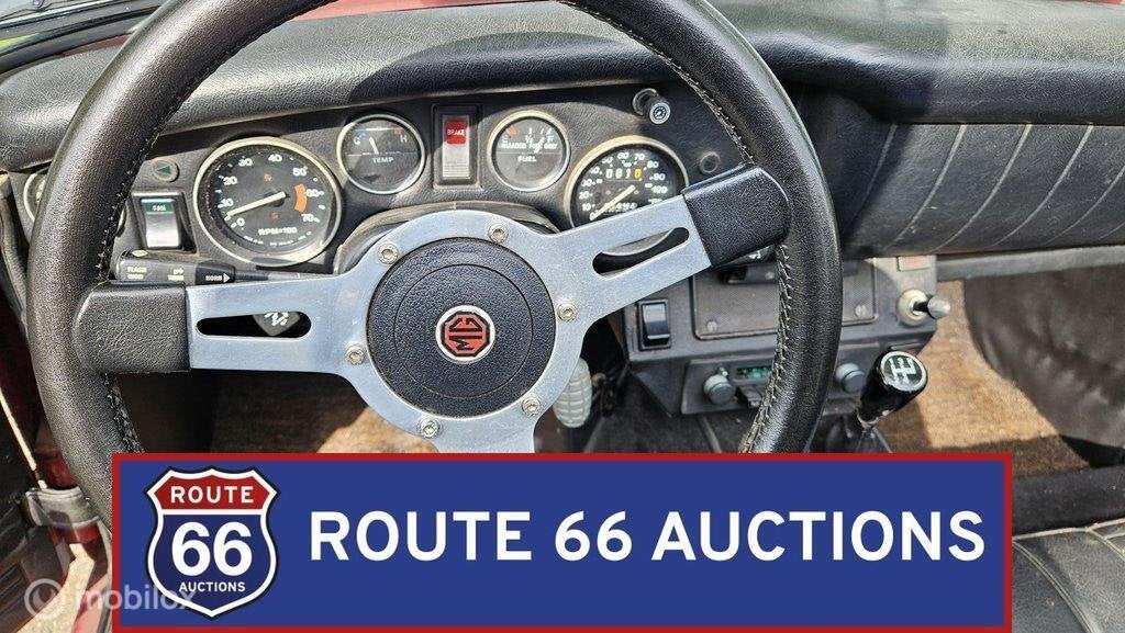 MG Midget | 1978 | Route 66 Auctions, Auto's, Oldtimers, Overige carrosserieën, Zwart, Bedrijf, Handgeschakeld