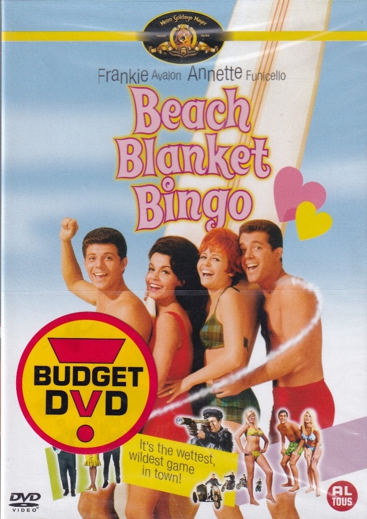 Te koop dvd beach blanket bingo (frankie avalon) Nieuw, Engels, Alle leeftijden, Nederlands, Ophalen of Verzenden