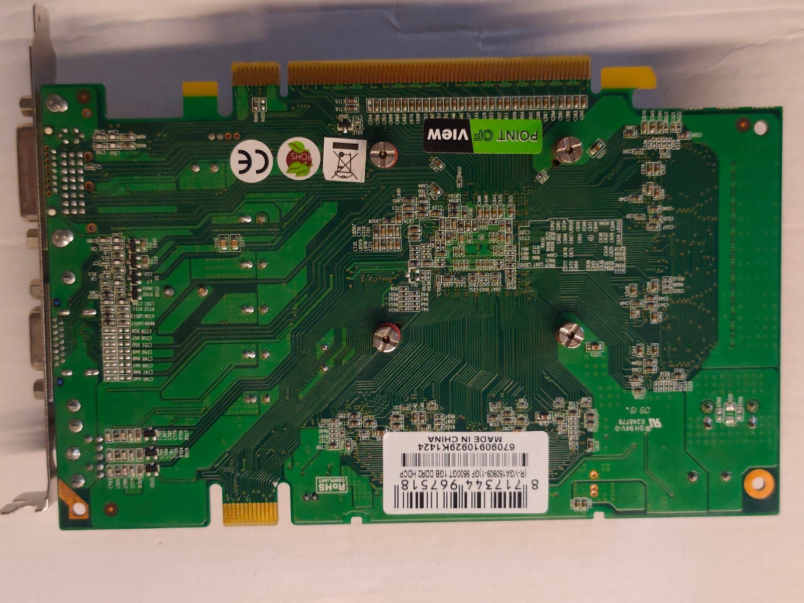 Point of View GeForce FX 5200 Grafische Kaart, Gebruikt, GDDR, Ophalen of Verzenden, DVI