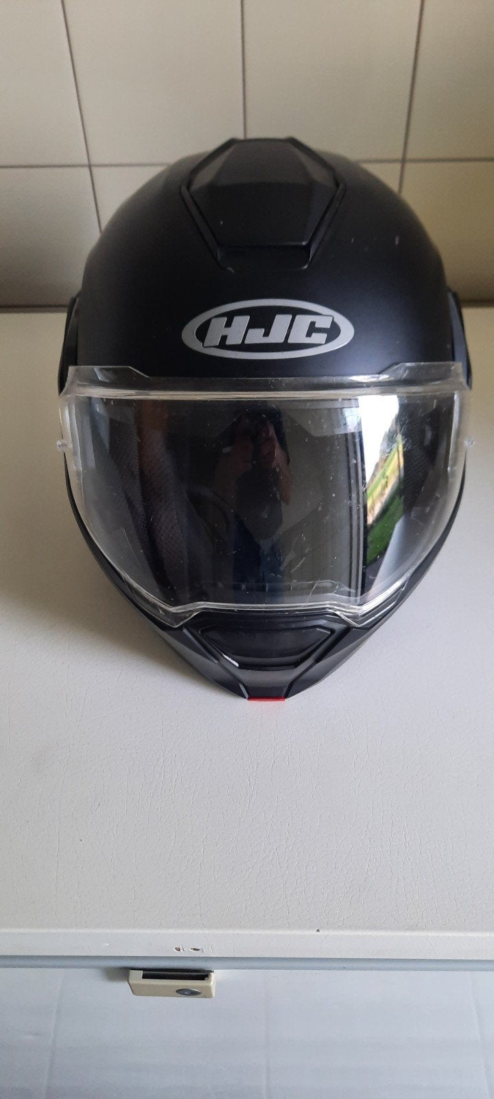 HJC i100 Systeemhelm - Maat M (57-58) Mat-Zwart, M, Systeemhelm, Heren, HJC