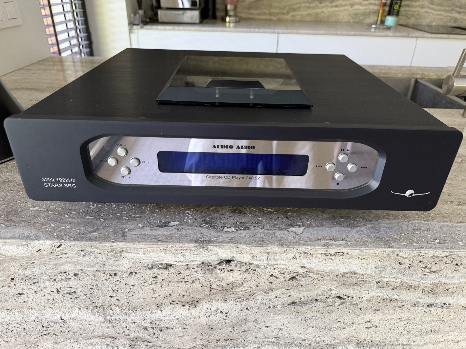 Audio Capitole CD speler 24/192  MK2 buizen pre amp., Ophalen of Verzenden, Versterker