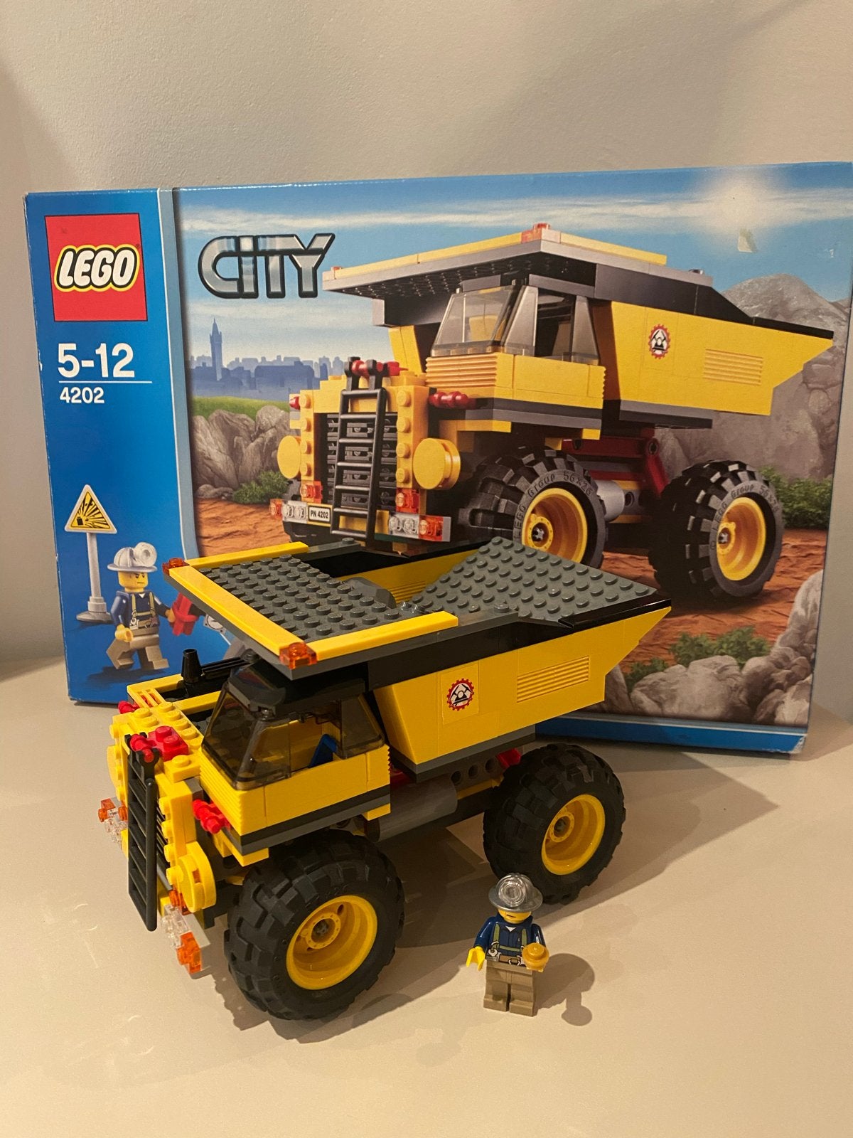 Lego City 4202 Mijnbouw Vrachtwagen 100% Compleet, Kinderen en Baby's, City, Lego, Ophalen of Verzenden, Zo goed als nieuw