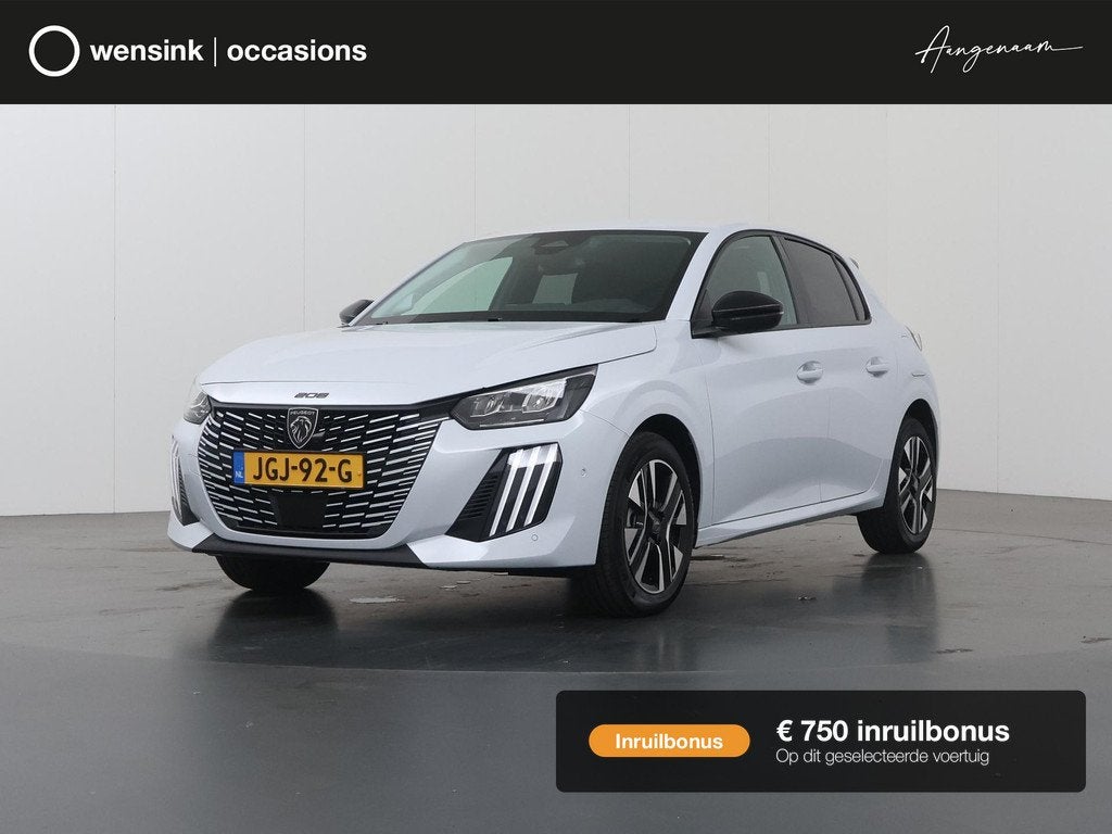 Peugeot 208 1.2 Hybrid 110 e-DCS6 Allure | Navigatie | Camer, Auto's, Peugeot, 1195 kg, Gebruikt, Euro 6, 1199 cc