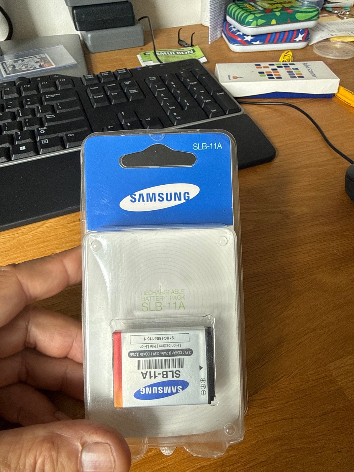Samsung SLB-11A Oplaadbare Batterij, Verzenden, Zo goed als nieuw, Oplaadbaar