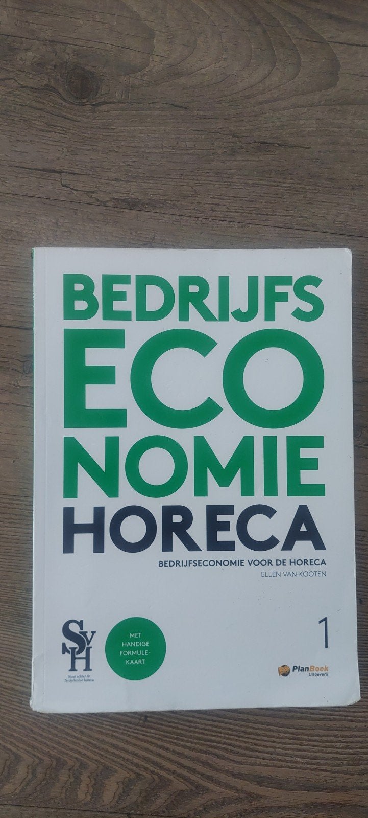 Bedrijfseconomie Horeca 1 - Ellen van Kooten, Boeken, Gelezen, Ophalen of Verzenden, MBO, Ellen van Kooten