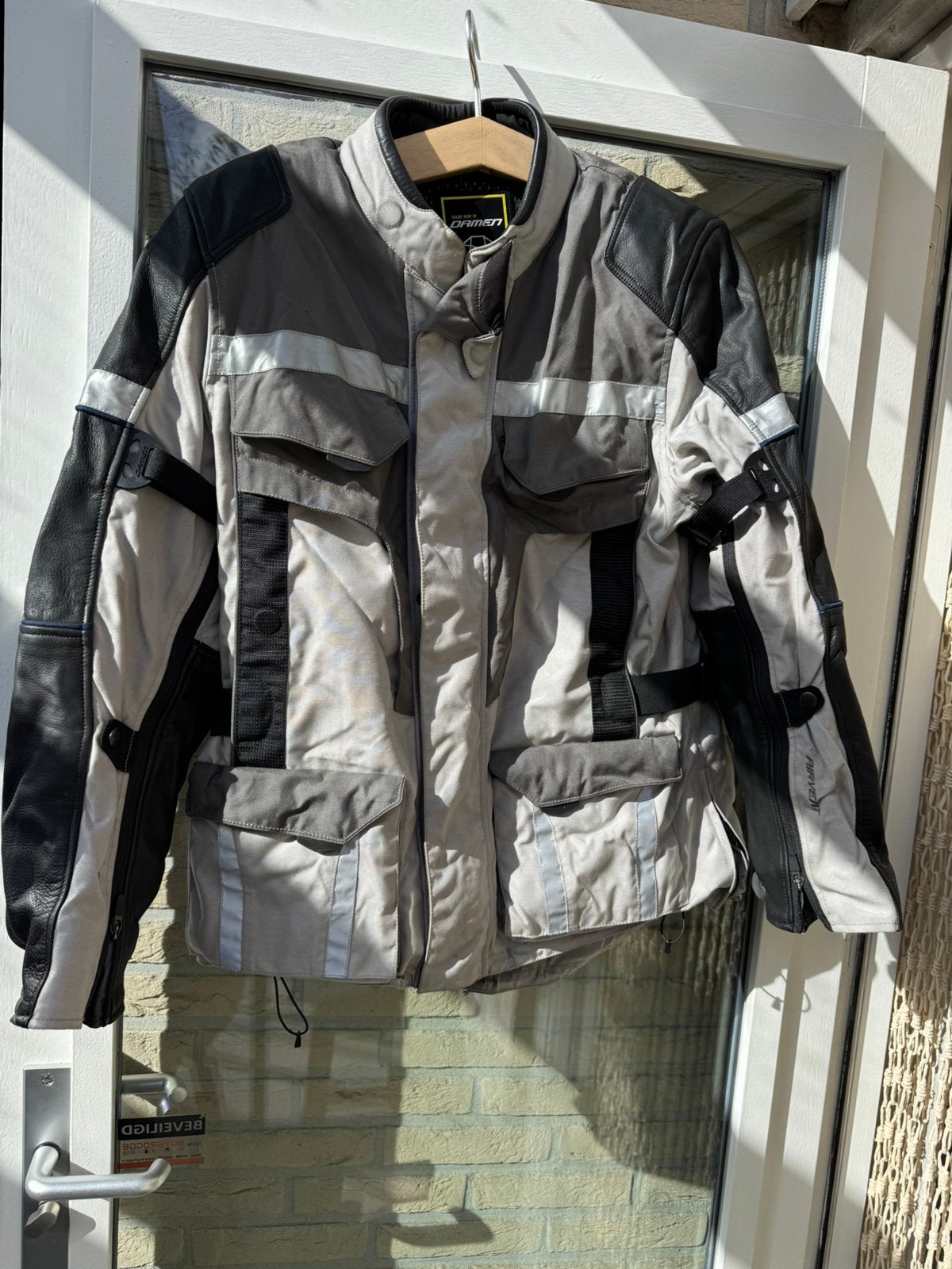 Complete tourset Damen motorpak Titano leder / textiel L XL, Motoren, Ophalen of Verzenden, Tweedehands, Combipak