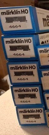 Div marklin venster doosjes leeg voor wagons, Wisselstroom, Gebruikt, Wagon, Ophalen of Verzenden