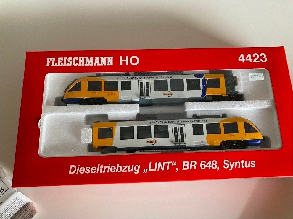 Fleischmann H0 - 4423 - Diesellocomotief - Lint 41-H Syntus, Treinset, Gelijkstroom, Fleischmann, Ophalen of Verzenden
