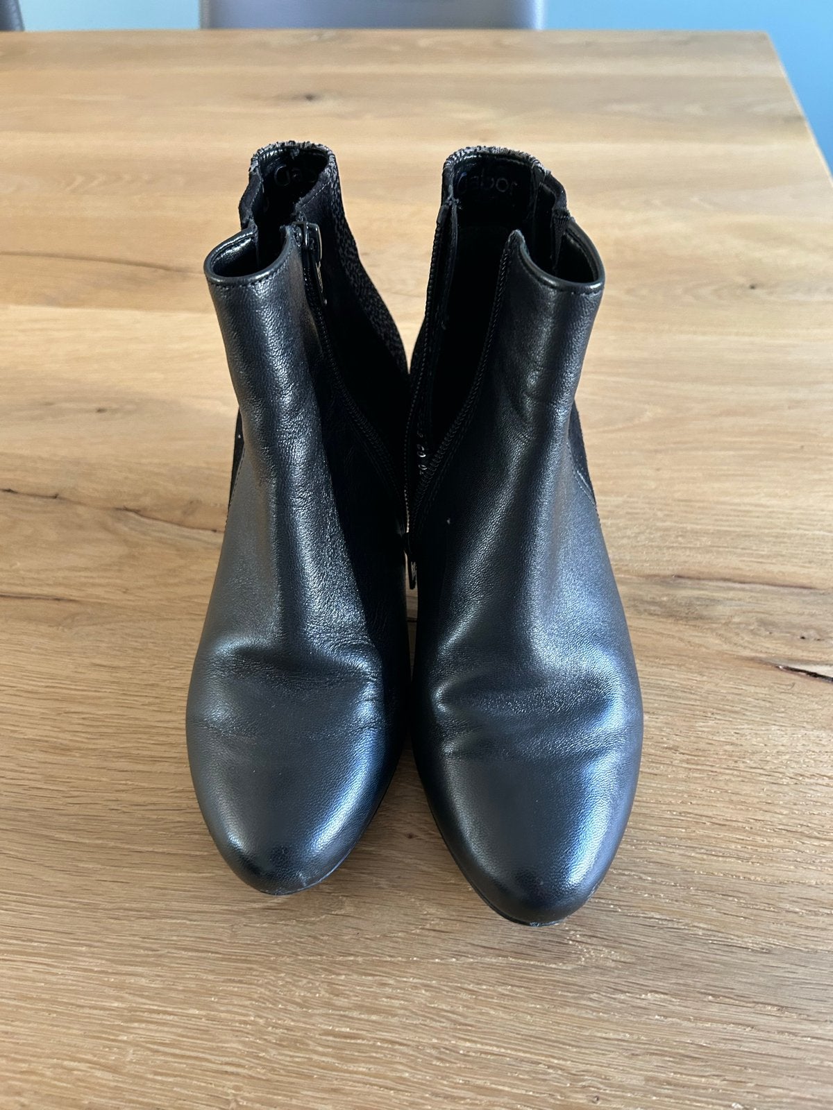 Gabor enkellaarsjes maat 37, Kleding | Dames, Ophalen of Verzenden, Gedragen, Zwart, Lage of Enkellaarzen