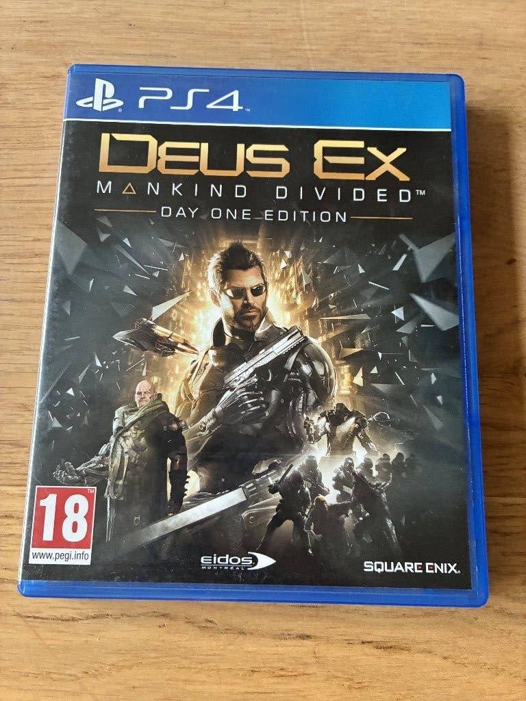 PS4 - Deus Ex Mankind Divided, Avontuur en Actie, 8013XG, Vanaf 18 jaar, 1 speler