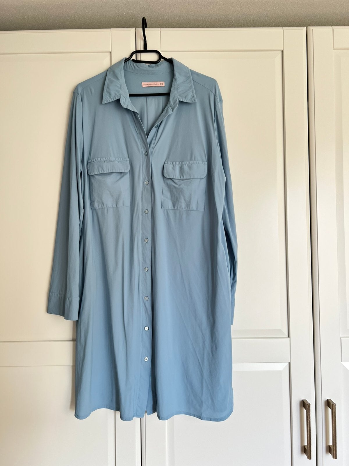 Studio anneloes woopy blouse tuniek xxl lichtblauw, Kleding | Dames, Maat 46/48 (XL) of groter, Zo goed als nieuw, X, Verzenden