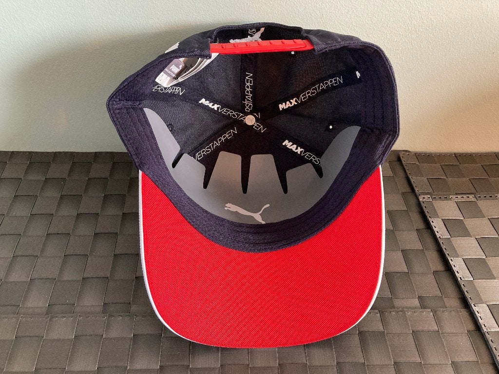 Max Verstappen Pet 2021 Teamcap RB16B Curved Cap, Ophalen of Verzenden, Nieuw, Formule 1