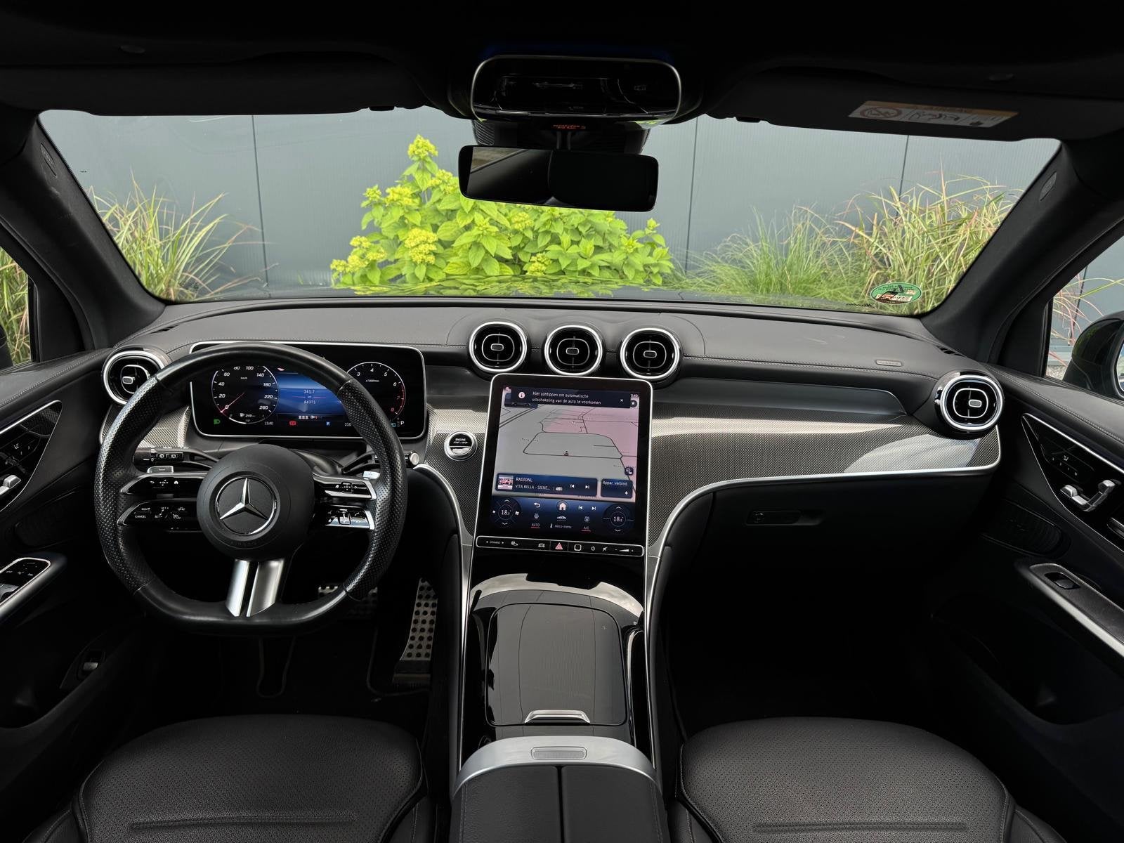 Mercedes-Benz GLC-klasse 200 4MATIC AMG Line FULL PANO|NAVI|, Automaat, Gebruikt, Zwart, Zwart