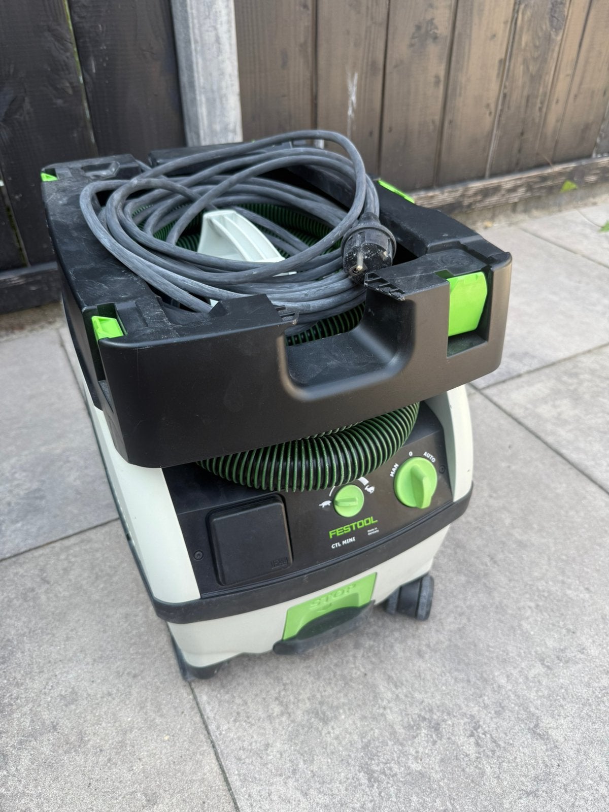 Festool CTL MINI, Ophalen, Gebruikt