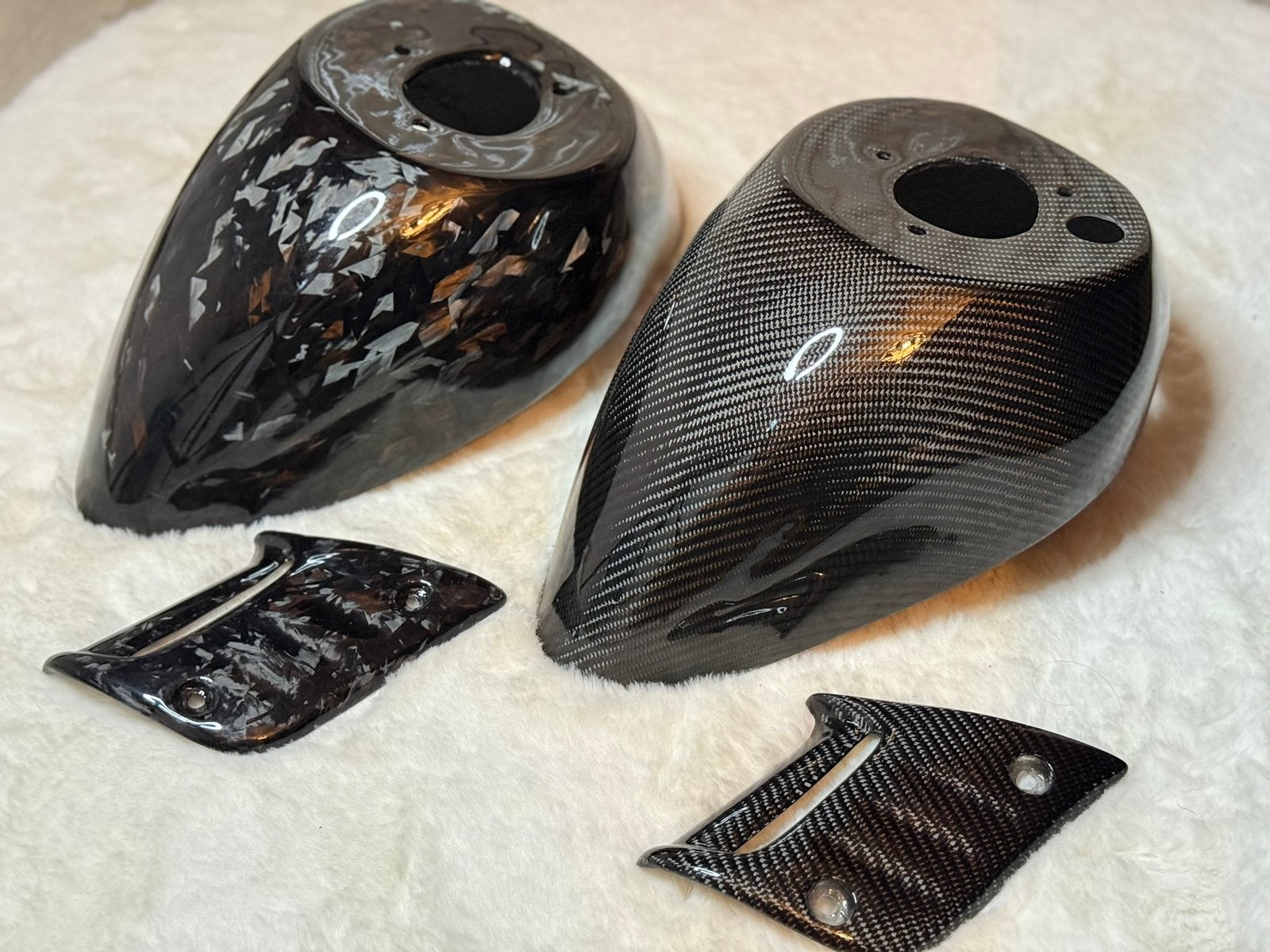 Nieuwe Carbon Onderdelen voor Vespa Sprint / Piaggio Zip, Ophalen of Verzenden, Nieuw, Kap, Piaggio
