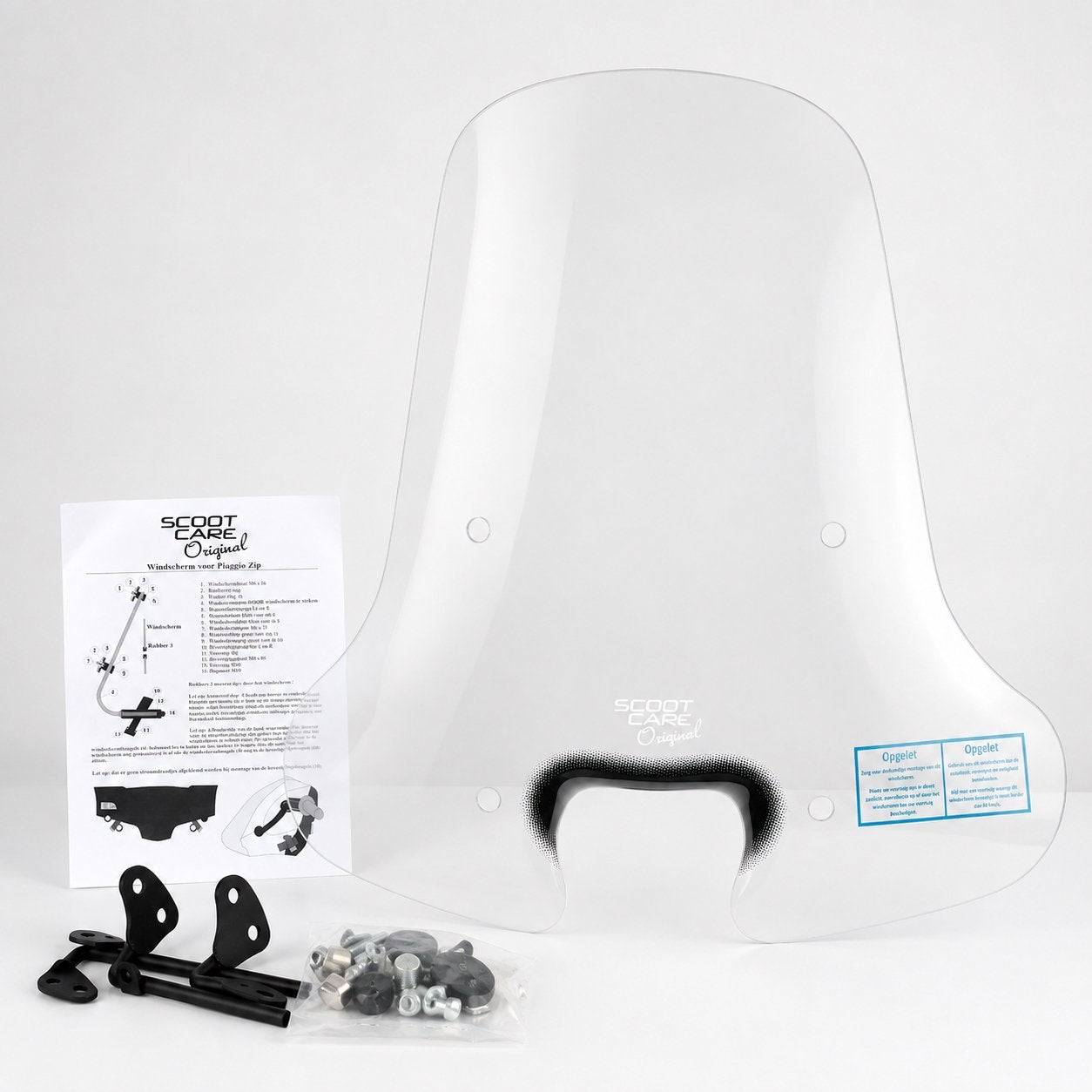 Windscherm Piaggio Zip 2000 Hoog Helder Compleet – Nieuw, Verzenden, Azoutlet.nl, ., .