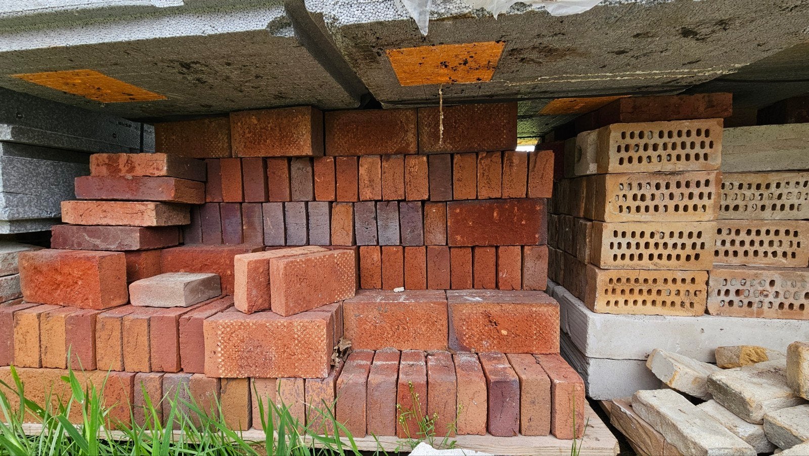 partij metselstenen, Ophalen, Steen of Klei, 15 m² of meer, Dakpannen