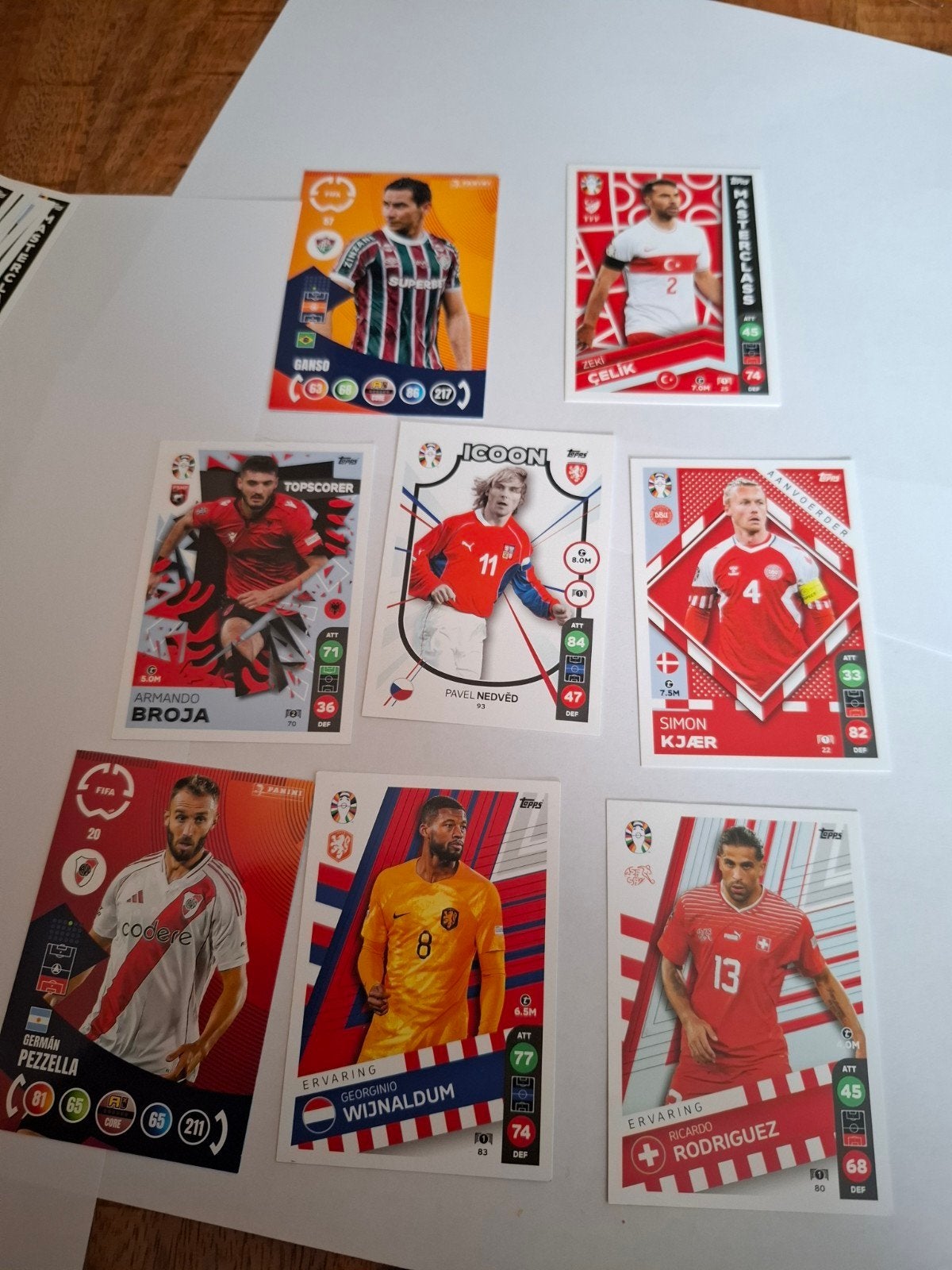 Topps Match Attax Voetbalkaartjes - Diverse Spelers, Ophalen of Verzenden