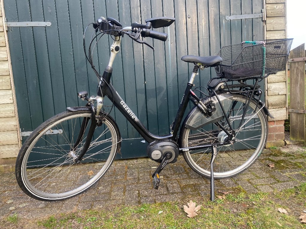 Dames E bike Gazelle, Ophalen, (Extra) lage instap, Zo goed als nieuw, 50 tot 53 cm