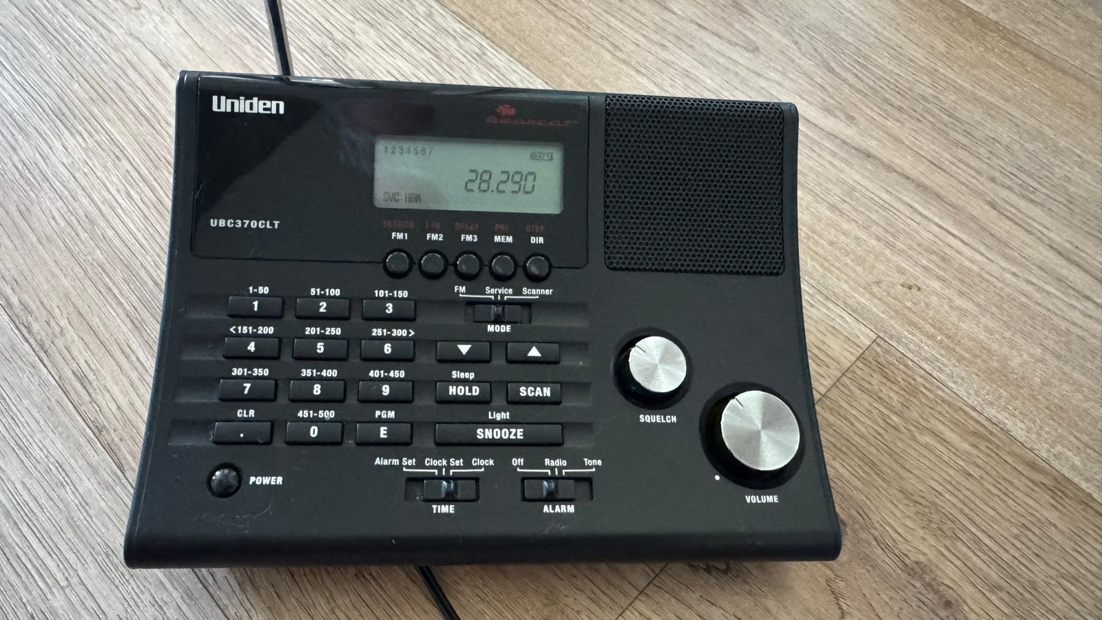 Uniden UBC370CLT Scanner Radio - bearcat, Ophalen, Zo goed als nieuw, Overige typen