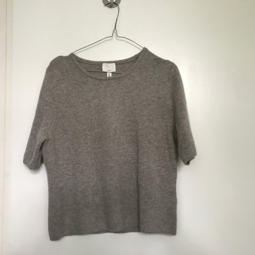 H&M cashmere trui met korte mouw maat M nieuw met kaartjes, Kleding | Dames, Verzenden, Nieuw