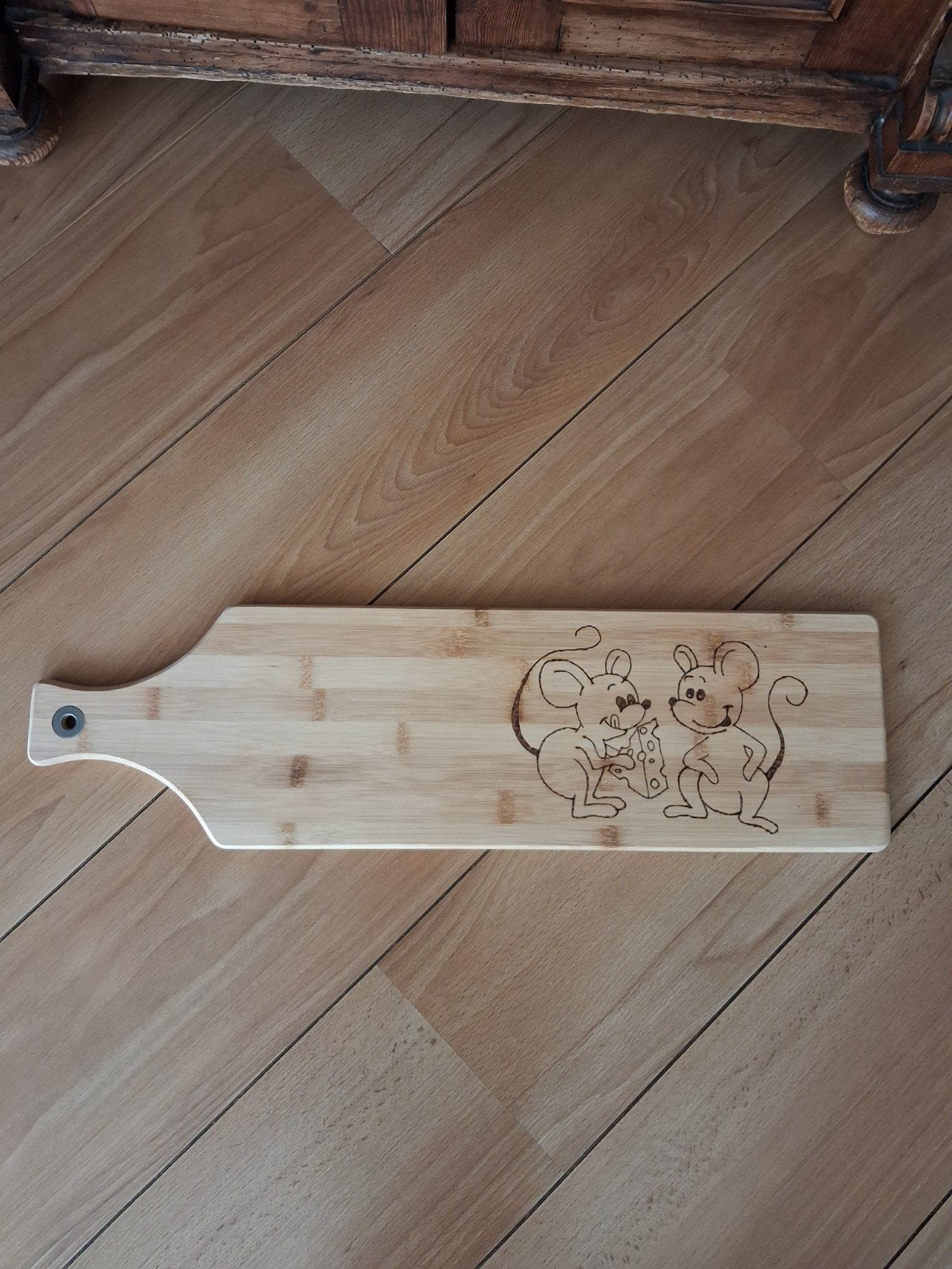 kaasplank  borrelplank nieuw 60 bij 17 cm., Ophalen of Verzenden, Nieuw, Hout