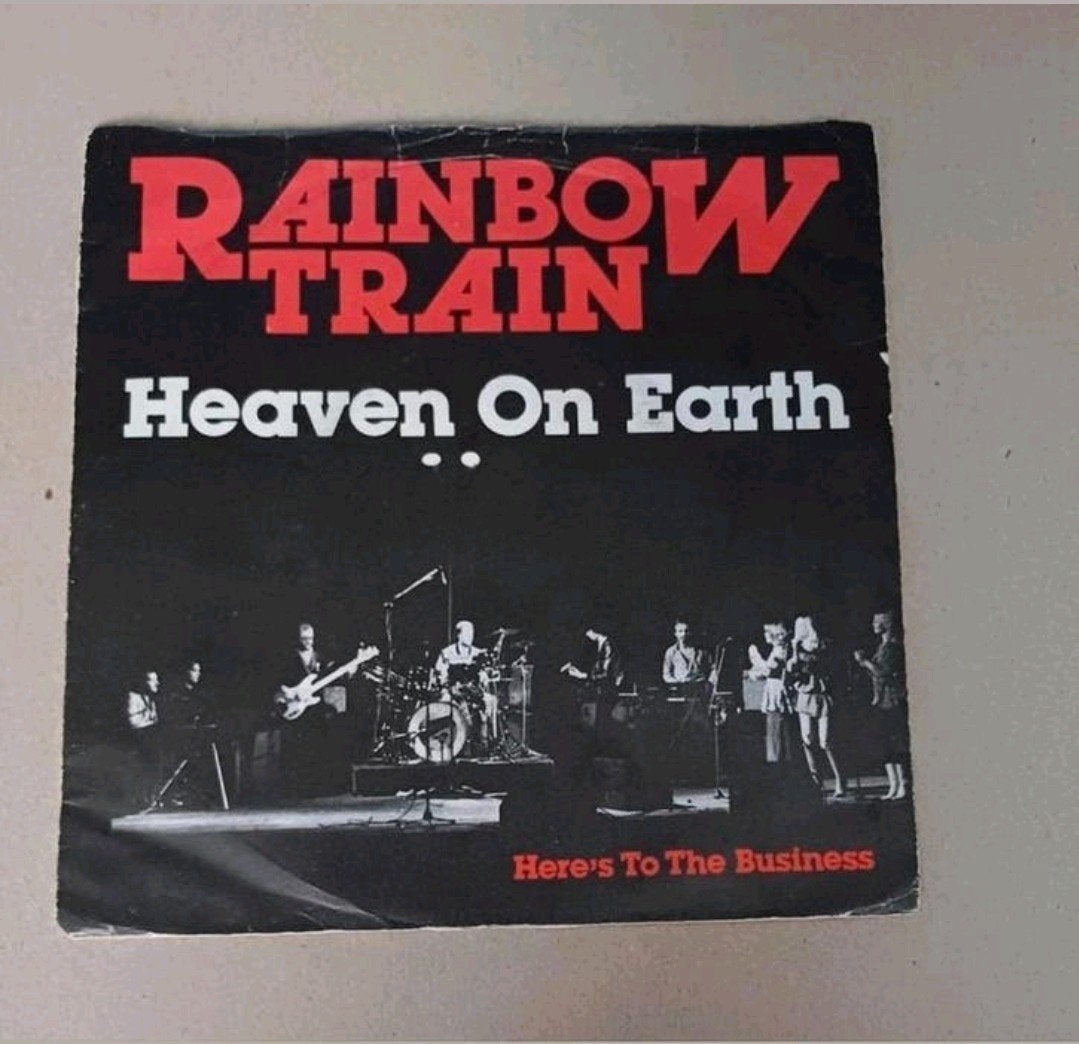 Rainbow Train  - Heaven On Earth, Gebruikt, 7 inch, Ophalen of Verzenden, Pop