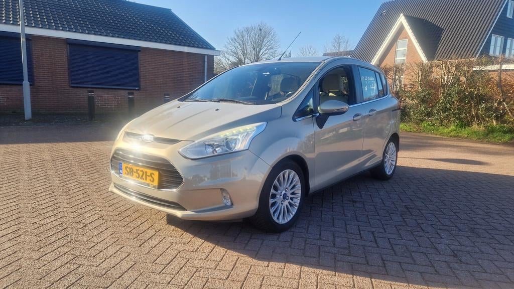 Ford B-Max 1.6 TI-VCT Titanium AUTOMAAT, Stof, Gebruikt, Beige, 4 cilinders