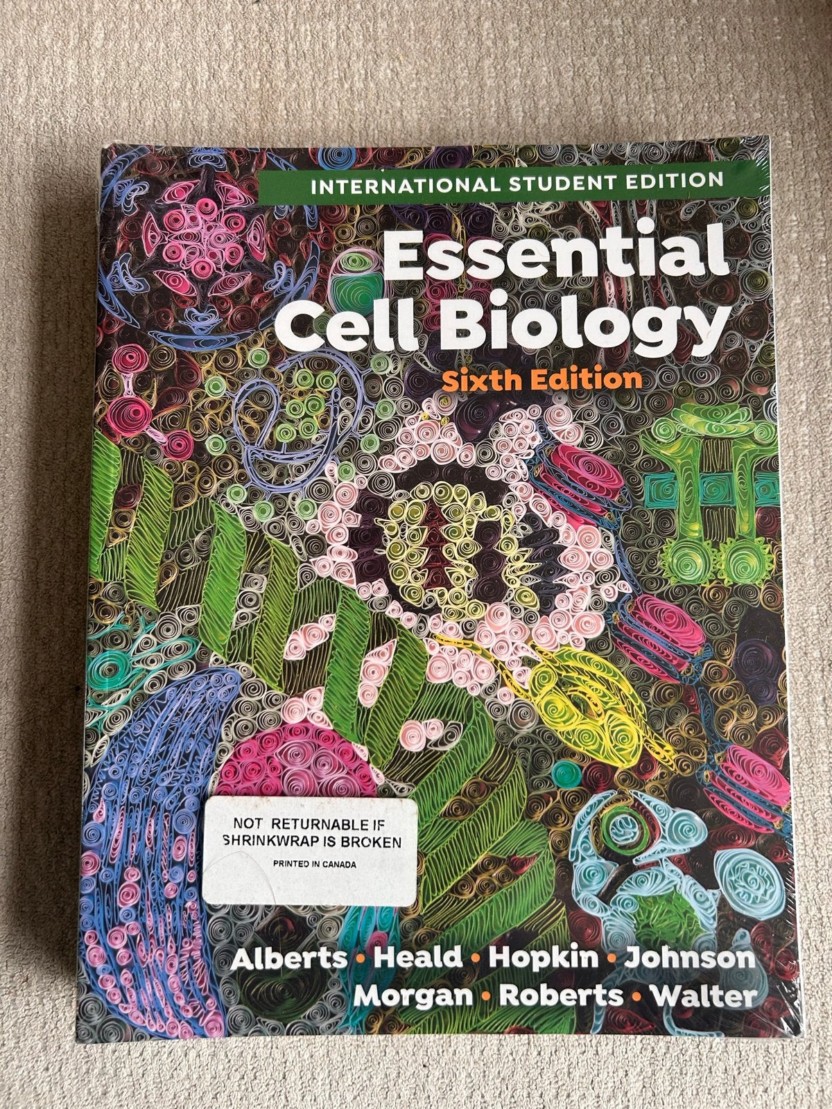 Essential Cell Biology - Sixth Edition (Nieuw in plastic), Ophalen of Verzenden, Beta, Nieuw, WO