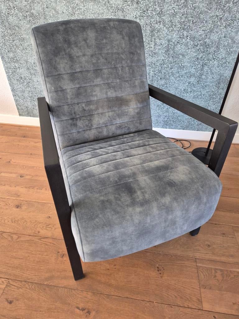 Comfortabele fauteuil, Ophalen, Gebruikt, 75 tot 100 cm, Stof