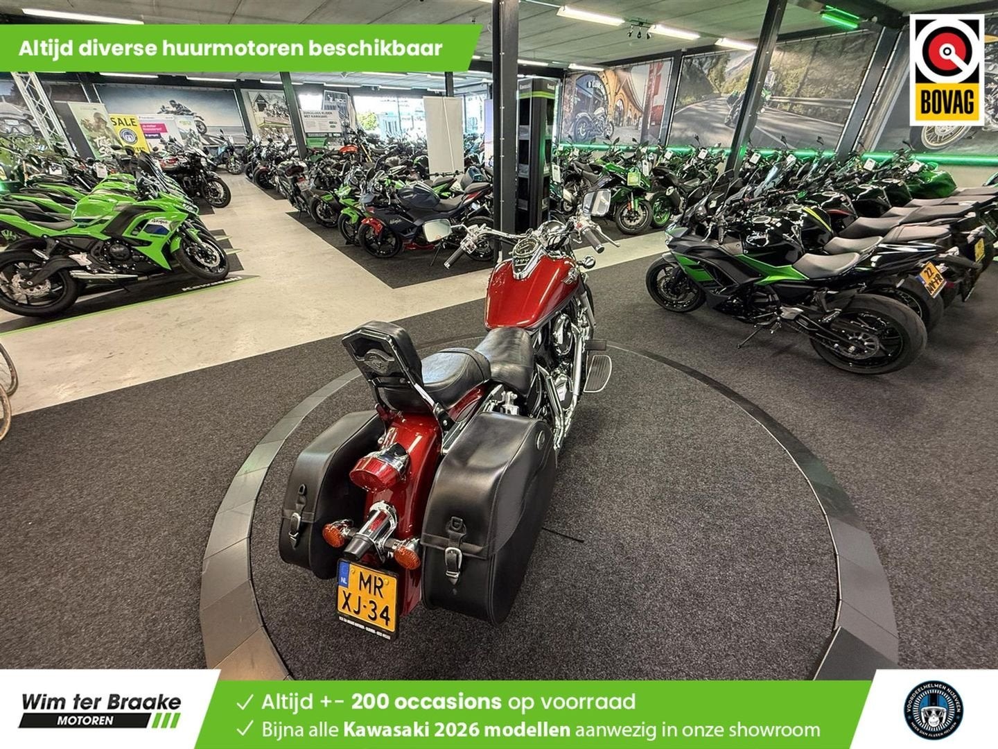 KAWASAKI VN 1500 Vulcan Classic (bj 1998) 34,021 km, 2 cilinders, Bedrijf, Onbekend, KAWASAKI